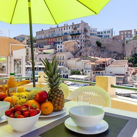 Au Vallon -Terrasse De Reve Au Vallon Des Auffes Marseille Exterior photo