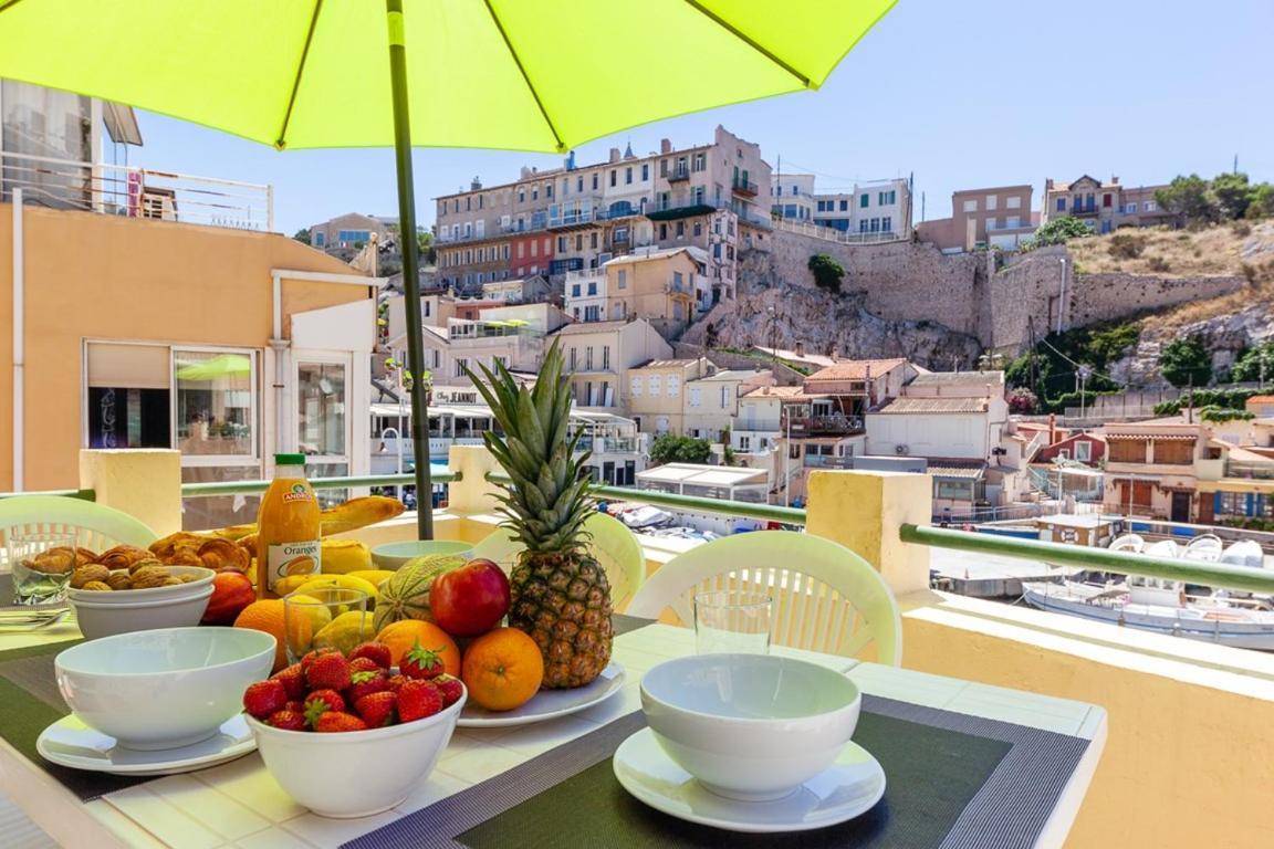 Au Vallon -Terrasse De Reve Au Vallon Des Auffes Marseille Exterior photo
