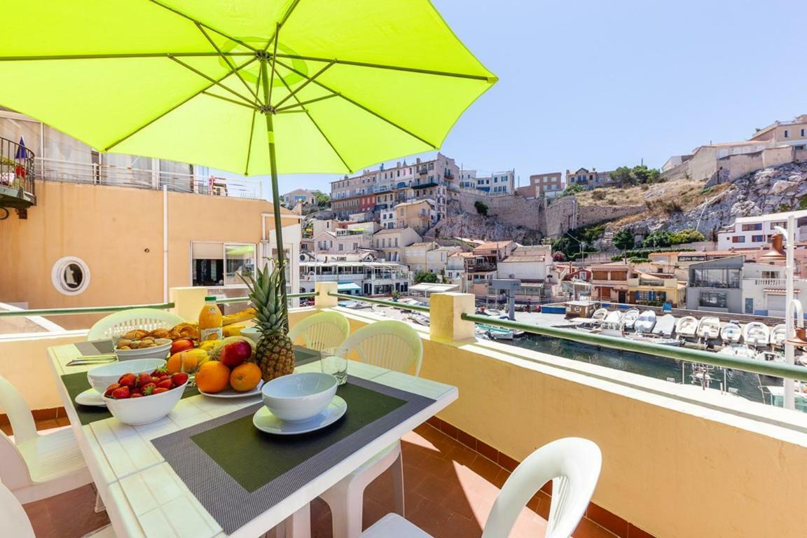 Au Vallon -Terrasse De Reve Au Vallon Des Auffes Marseille Exterior photo