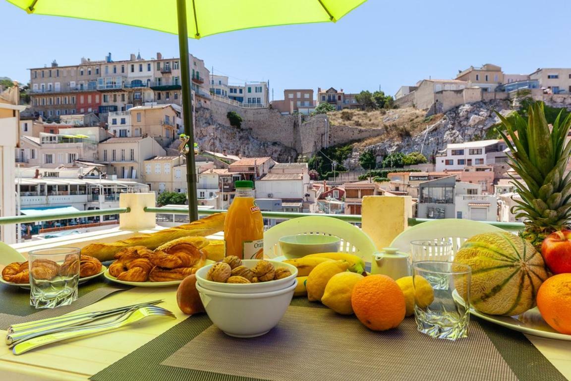 Au Vallon -Terrasse De Reve Au Vallon Des Auffes Apartment Marseille Exterior photo